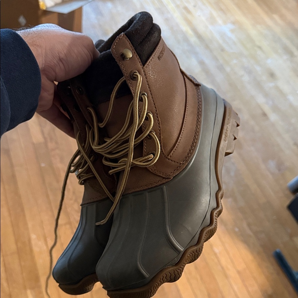 Sperry Brown and Gray Men's Boots
